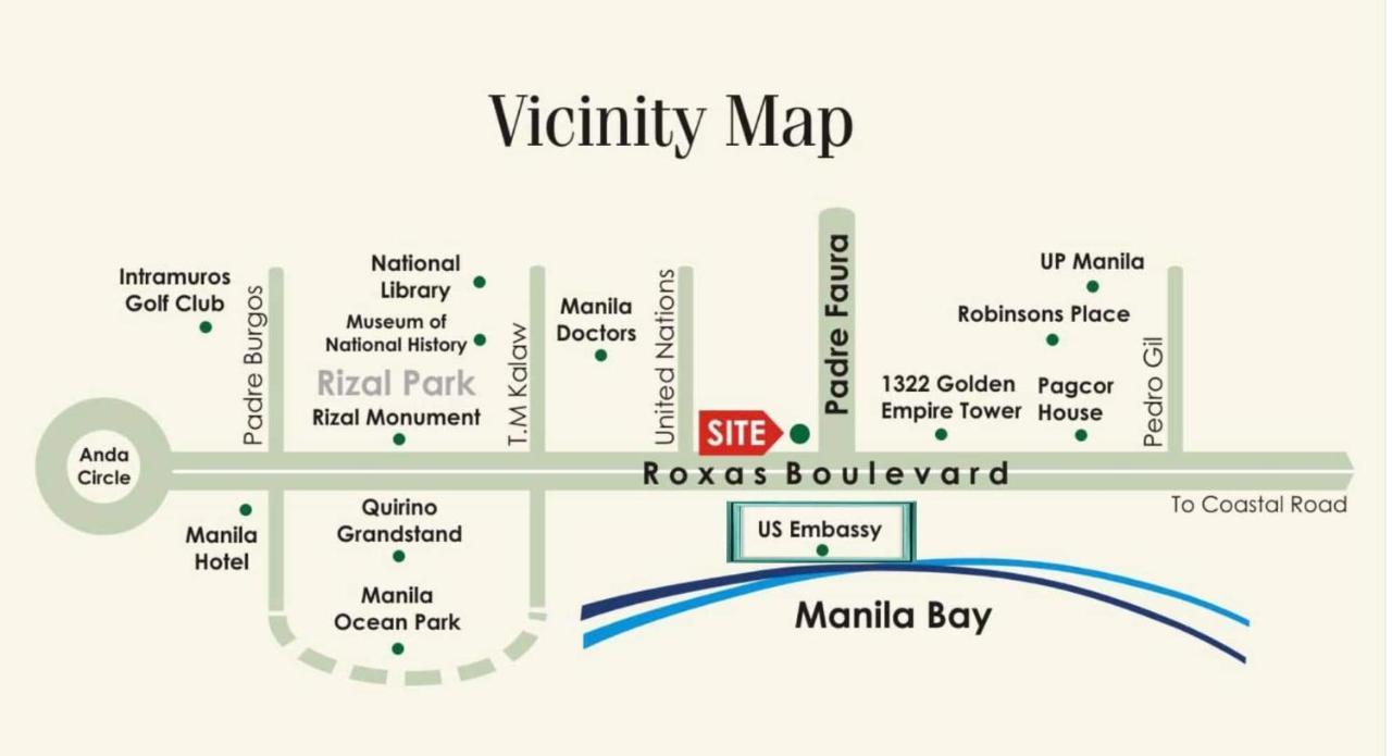 Grand Riviera Suites, Us Embassy Comfy, Affordable Studio In Roxas Blvd, Ermita Manila Exterior foto
